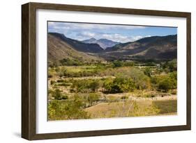 View of the Guayabo Valley Where the Coco River Opens Out Below the Famous Somoto Canyon-Rob Francis-Framed Photographic Print