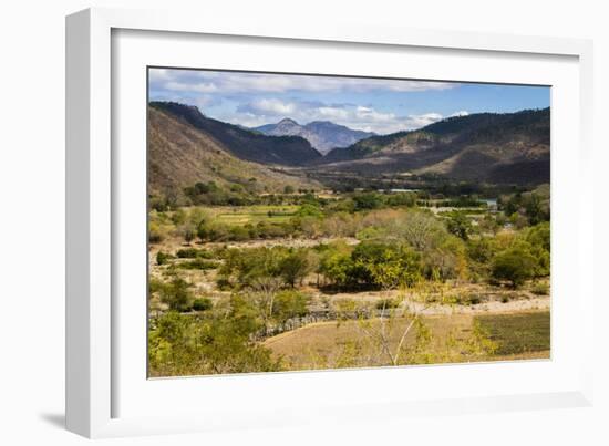 View of the Guayabo Valley Where the Coco River Opens Out Below the Famous Somoto Canyon-Rob Francis-Framed Photographic Print