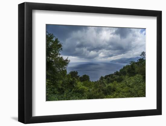 View of the Gulf from San Rocco-Guido Cozzi-Framed Premium Photographic Print