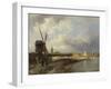 View of the Hague, Cornelis Springer-Cornelis Springer-Framed Art Print