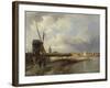 View of the Hague, Cornelis Springer-Cornelis Springer-Framed Art Print