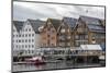 View of the Harbor in Tromso, known as the Gateway to the Arctic, Norway, Scandinavia, Europe-Michael Nolan-Mounted Photographic Print