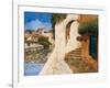 View of the Harbor-Gilles Archambault-Framed Art Print