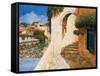 View of the Harbor-Gilles Archambault-Framed Stretched Canvas