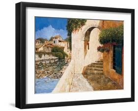 View of the Harbor-Gilles Archambault-Framed Art Print