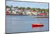 View of the Harbour and Waterfront of Lunenburg, Nova Scotia, Canada. Lunenburg is a Historic Port-onepony-Mounted Photographic Print