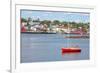 View of the Harbour and Waterfront of Lunenburg, Nova Scotia, Canada. Lunenburg is a Historic Port-onepony-Framed Photographic Print