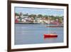 View of the Harbour and Waterfront of Lunenburg, Nova Scotia, Canada. Lunenburg is a Historic Port-onepony-Framed Photographic Print