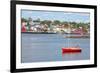 View of the Harbour and Waterfront of Lunenburg, Nova Scotia, Canada. Lunenburg is a Historic Port-onepony-Framed Photographic Print