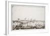 View of the Harbour of La Rochelle with Galleons Firing a Salute-Jacques Callot-Framed Giclee Print