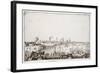 View of the Harbour of La Rochelle with Galleons Firing a Salute-Jacques Callot-Framed Giclee Print