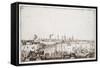 View of the Harbour of La Rochelle with Galleons Firing a Salute-Jacques Callot-Framed Stretched Canvas