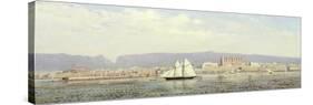 View of the Harbour, Palma-Ricardo Ankermann y Riera-Stretched Canvas