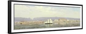 View of the Harbour, Palma-Ricardo Ankermann y Riera-Framed Premium Giclee Print