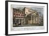 View of the Haymarket Theatre, Westminster, London, 1821-James Findlay-Framed Giclee Print