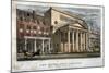 View of the Haymarket Theatre, Westminster, London, 1821-James Findlay-Mounted Giclee Print
