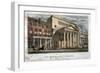 View of the Haymarket Theatre, Westminster, London, 1821-James Findlay-Framed Giclee Print