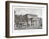 View of the Haymarket Theatre, Westminster, London, 1822-Thomas Dale-Framed Giclee Print