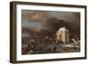 View of the Heiligewegspoort in Amsterdam-Jan van Kessel-Framed Giclee Print