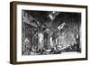 View of the Heliocaminus at Hadrian's Villa, Tivoli, from the 'Views of Rome' Series, C.1760-Giovanni Battista Piranesi-Framed Giclee Print