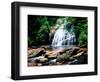 View of the Helton Creek Falls, Chattahoochee-Oconee National Forest, Georgia, USA-null-Framed Photographic Print