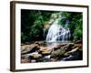 View of the Helton Creek Falls, Chattahoochee-Oconee National Forest, Georgia, USA-null-Framed Photographic Print