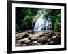 View of the Helton Creek Falls, Chattahoochee-Oconee National Forest, Georgia, USA-null-Framed Photographic Print