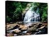 View of the Helton Creek Falls, Chattahoochee-Oconee National Forest, Georgia, USA-null-Stretched Canvas