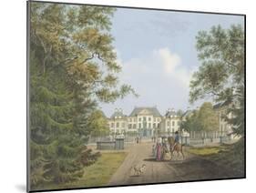 View of the Het Loo Palace-Cornelis de Kruyff-Mounted Giclee Print