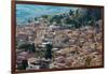 View of the Hill Town of Taormina, Sicily, Italy, Mediterranean, Europe-Martin Child-Framed Photographic Print