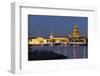 View of the Historic Heart along the Neva River, St. Petersburg, Russia, Europe-Miles Ertman-Framed Photographic Print