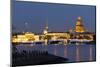 View of the Historic Heart along the Neva River, St. Petersburg, Russia, Europe-Miles Ertman-Mounted Photographic Print