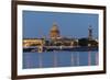 View of the Historic Heart along the Neva River, St. Petersburg, Russia, Europe-Miles Ertman-Framed Photographic Print