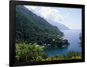 View of the Holy Athos, Greece-Oliviero Olivieri-Framed Photographic Print