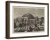 View of the Horticultural Gardens, Showing the Royal Albert Hall and Albert Memorial-null-Framed Giclee Print