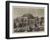 View of the Horticultural Gardens, Showing the Royal Albert Hall and Albert Memorial-null-Framed Giclee Print