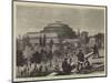 View of the Horticultural Gardens, Showing the Royal Albert Hall and Albert Memorial-null-Mounted Giclee Print