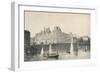 View of the Hotel De Ville and the Pont Darcole, 1915-JB Arnout-Framed Giclee Print