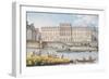 View of the Hotel Des Monnaies at the Confluence of the Two Branches of the Seine-Victor Jean Nicolle-Framed Giclee Print