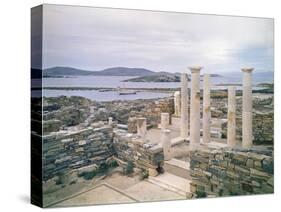 View of the House of Cleopatra-Greek-Stretched Canvas