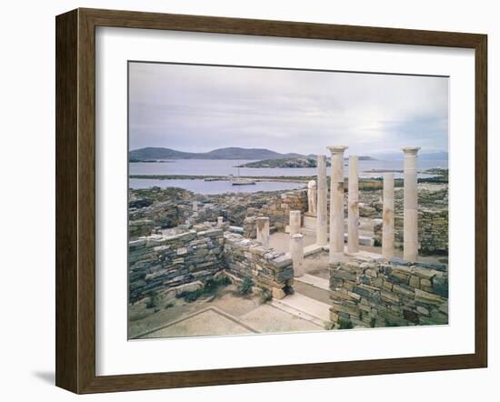 View of the House of Cleopatra-Greek-Framed Giclee Print