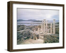 View of the House of Cleopatra-Greek-Framed Giclee Print