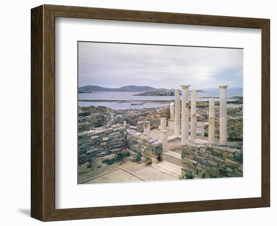 View of the House of Cleopatra-Greek-Framed Giclee Print