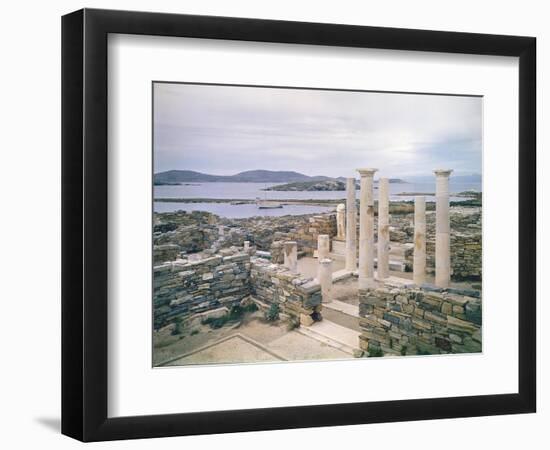 View of the House of Cleopatra-Greek-Framed Giclee Print