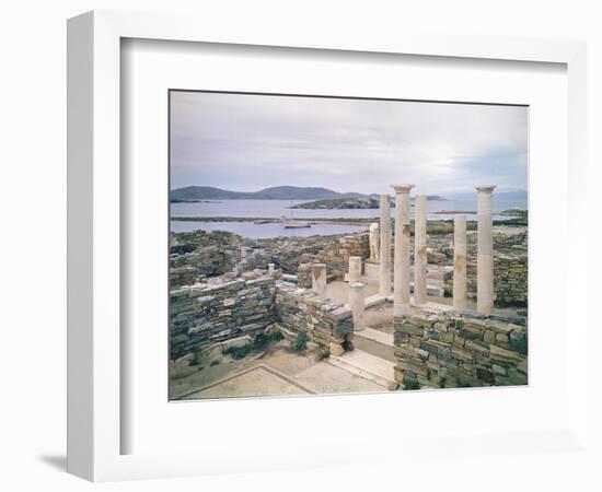 View of the House of Cleopatra-Greek-Framed Giclee Print