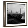 View of the Houses of Parliament as Seen Across Westminster Bridge at Dawn-Nat Farbman-Framed Photographic Print