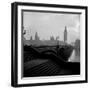 View of the Houses of Parliament as Seen Across Westminster Bridge at Dawn-Nat Farbman-Framed Photographic Print