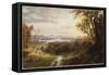 View of the Hudson, 1883-Jasper Francis Cropsey-Framed Stretched Canvas