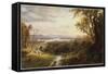 View of the Hudson, 1883-Jasper Francis Cropsey-Framed Stretched Canvas