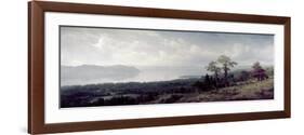View of the Hudson Looking Across the Tappanzee-Albert Bierstadt-Framed Giclee Print